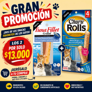 COMBO INABA PREMIUM: FILETE + CHURU ROLLS